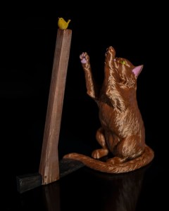 The Cat The Bird And The Paper 2 400x300