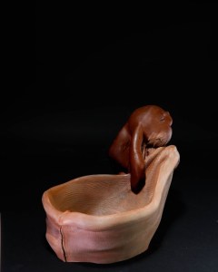 Easter Bunny Pulling The Bag 5 400x300