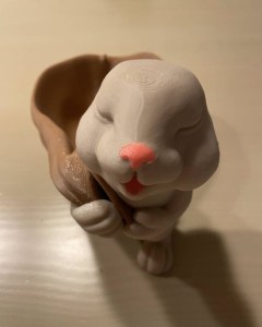 Easter Bunny Pulling The Bag 4 400x300