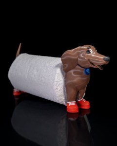 Wiener Dog Paper Towel Holder 2 400x300
